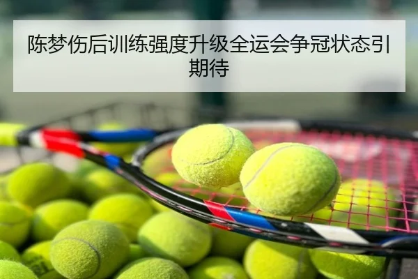 陈梦伤后训练强度升级全运会争冠状态引期待